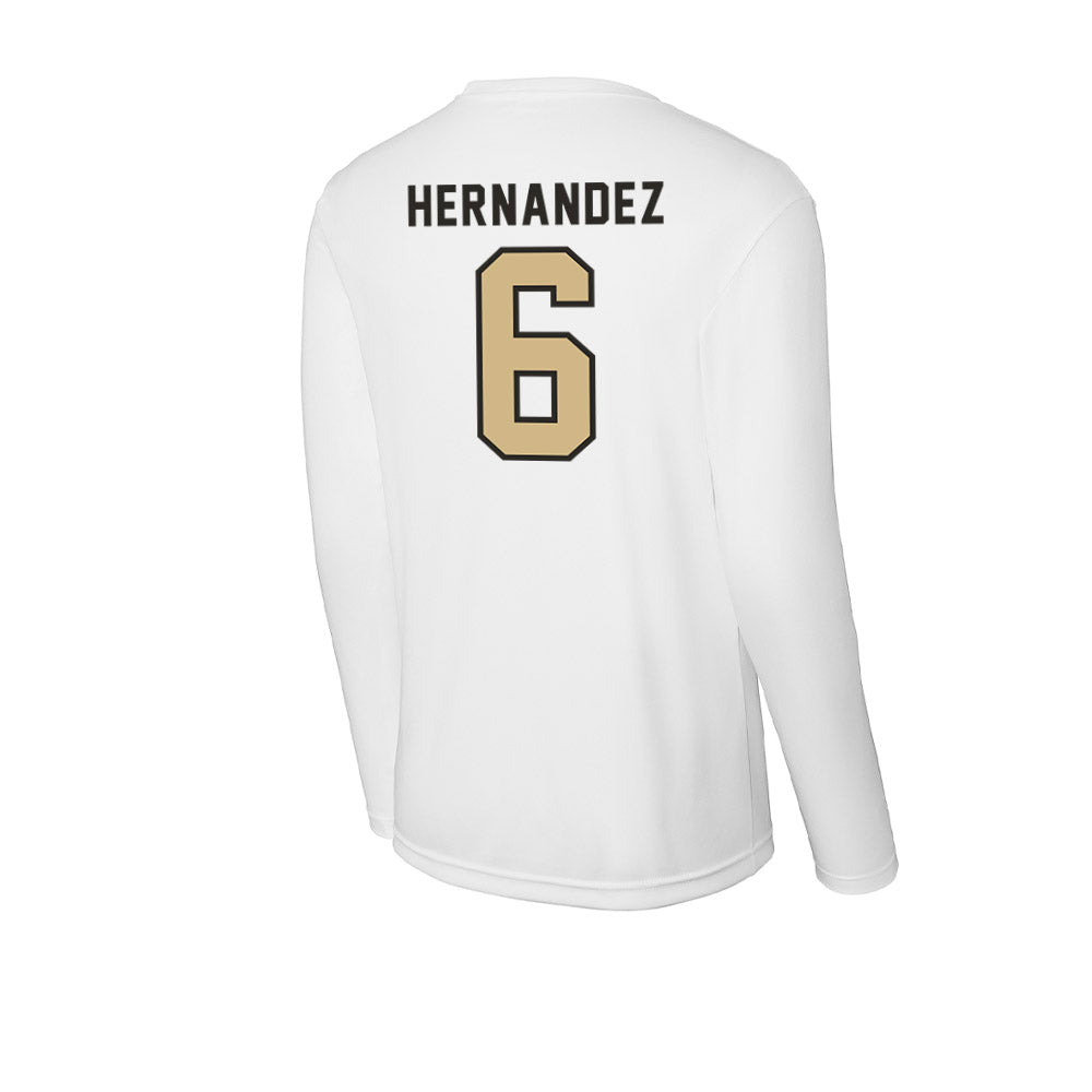 PFW - NCAA Men's Soccer : Jonathan Hernandez - Activewear Long Sleeve T-Shirt-1