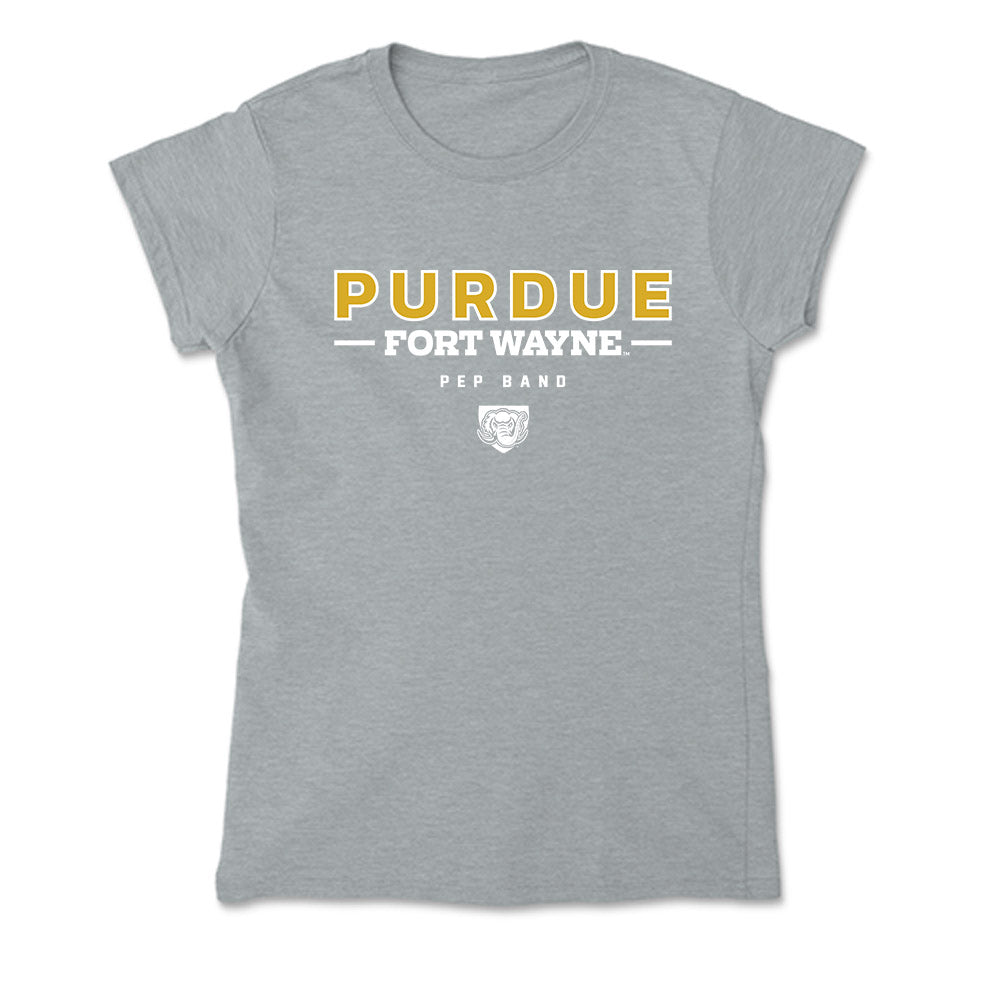 PFW - Pep Band : Natalie Cox - Soft Style Women’s T-Shirt-0