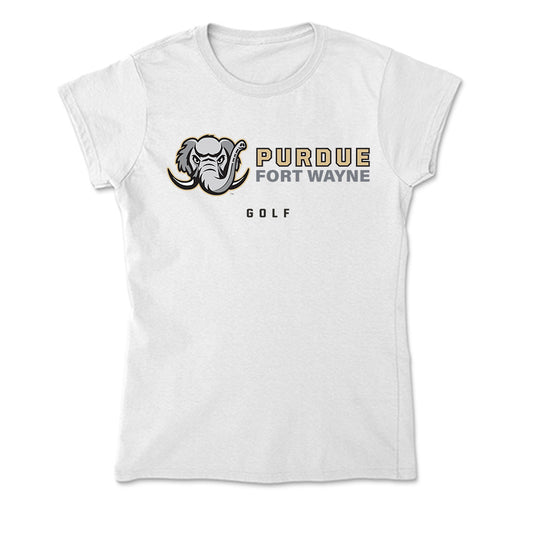 PFW - NCAA Women's Golf : Olivia Jang - Soft Style Women’s T-Shirt-0