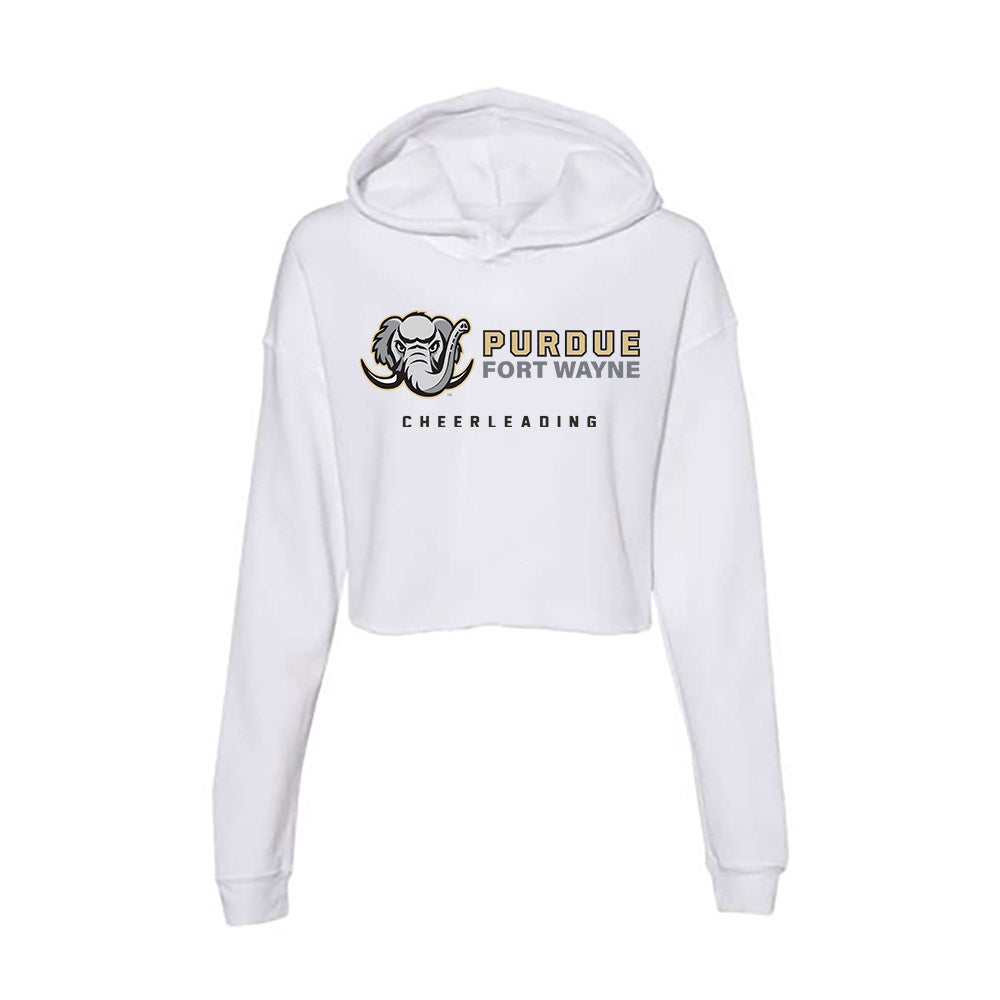 PFW - NCAA Cheerleading : Victoria Kortyna - Women's Crop Fleece Hoodie-0