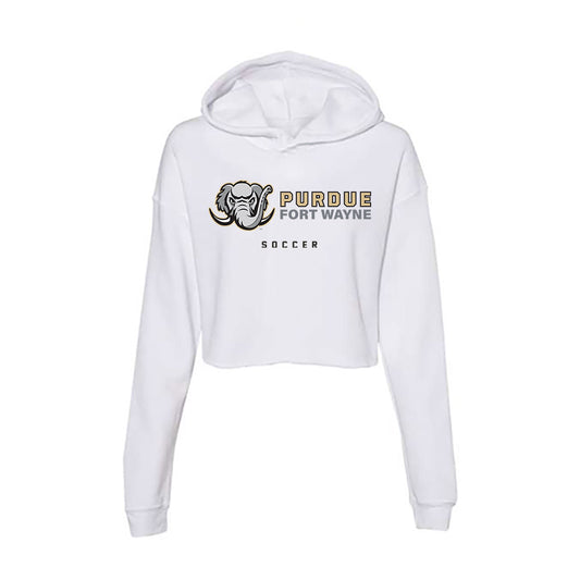 PFW - NCAA Women's Soccer : Emily Ernst - Women's Crop Fleece Hoodie-0