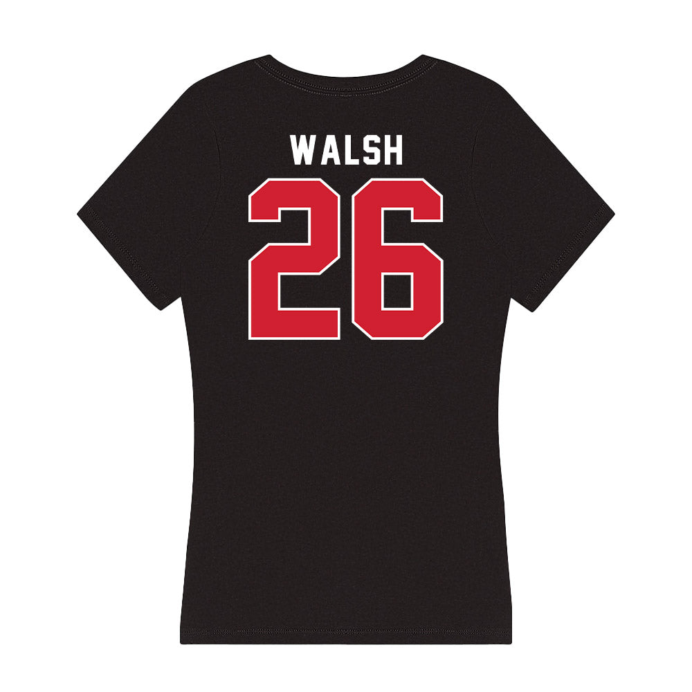 Fairfield - NCAA Women's Soccer : Ashlyn Walsh - Women's V-Neck T-Shirt-1