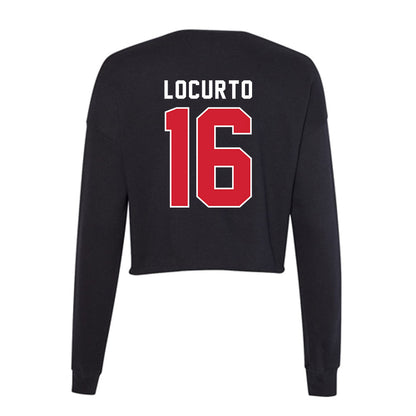 Fairfield - NCAA Softball : Natalia LoCurto - Women's Cropped Crew Fleece-1