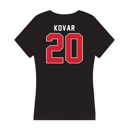 Fairfield - NCAA Softball : Chela Kovar - Women's V-Neck T-Shirt-1