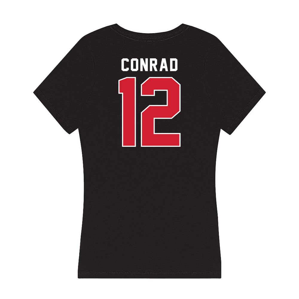 Fairfield - NCAA Softball : Grace Conrad - Women's V-Neck T-Shirt-1