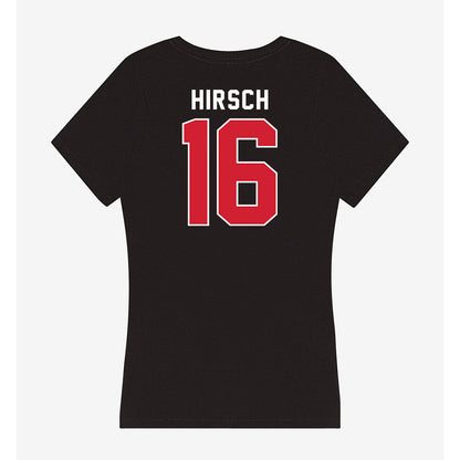 Fairfield - NCAA Men's Lacrosse : Owen Hirsch - Women's V-Neck T-Shirt-1