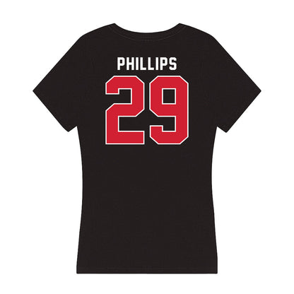 Fairfield - NCAA Baseball : Peter Phillips - Women's V-Neck T-Shirt-1