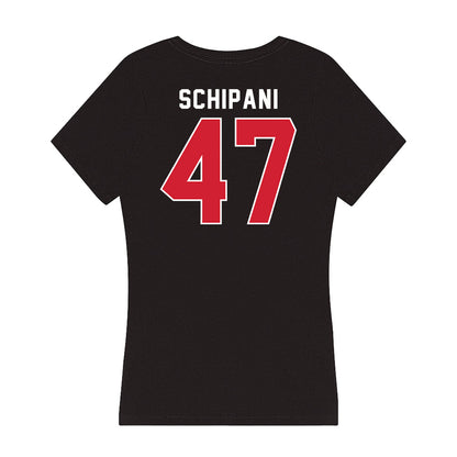 Fairfield - NCAA Men's Lacrosse : Ronan Schipani - Women's V-Neck T-Shirt-1