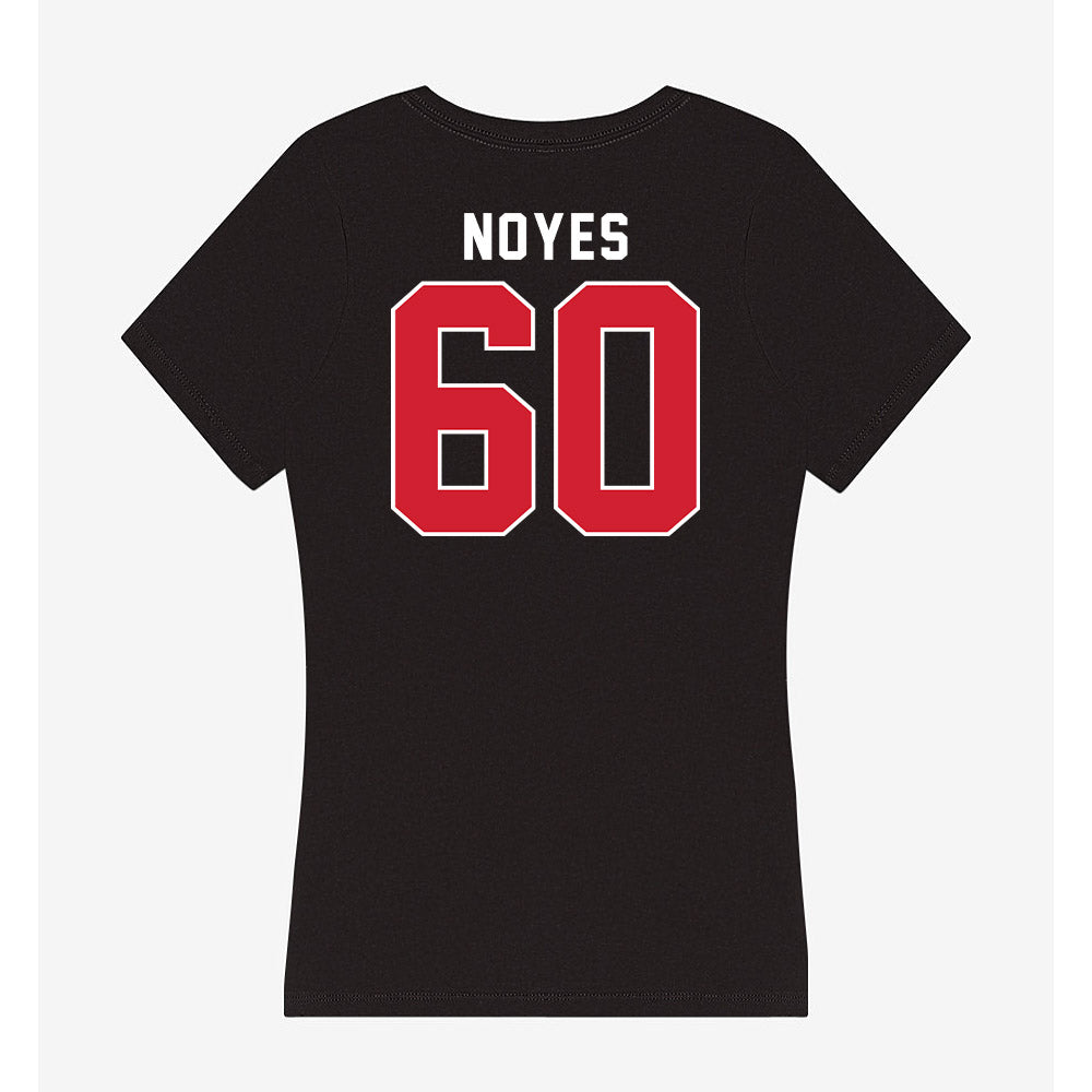 Fairfield - NCAA Men's Lacrosse : Chase Noyes - Women's V-Neck T-Shirt-1