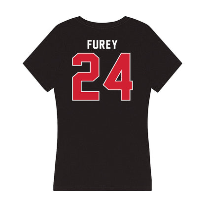 Fairfield - NCAA Women's Lacrosse : Keira Furey - Women's V-Neck T-Shirt-1