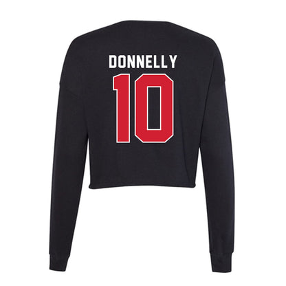 Fairfield - NCAA Women's Lacrosse : Brynn Donnelly - Women's Cropped Crew Fleece-1