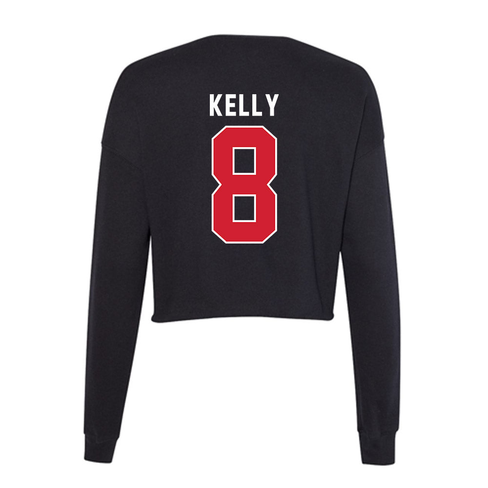 Fairfield - NCAA Women's Soccer : Caroline Kelly - Women's Cropped Crew Fleece-1