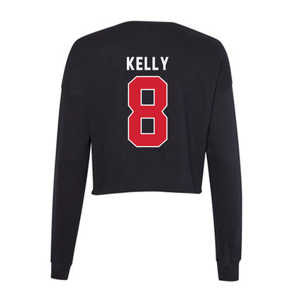 Fairfield - NCAA Women's Soccer : Caroline Kelly - Women's Cropped Crew Fleece-1