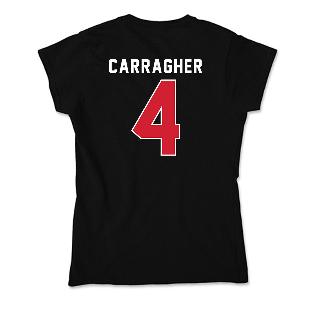 Fairfield - NCAA Women's Soccer : Meghan Carragher - Soft Style Women’s T-Shirt-1