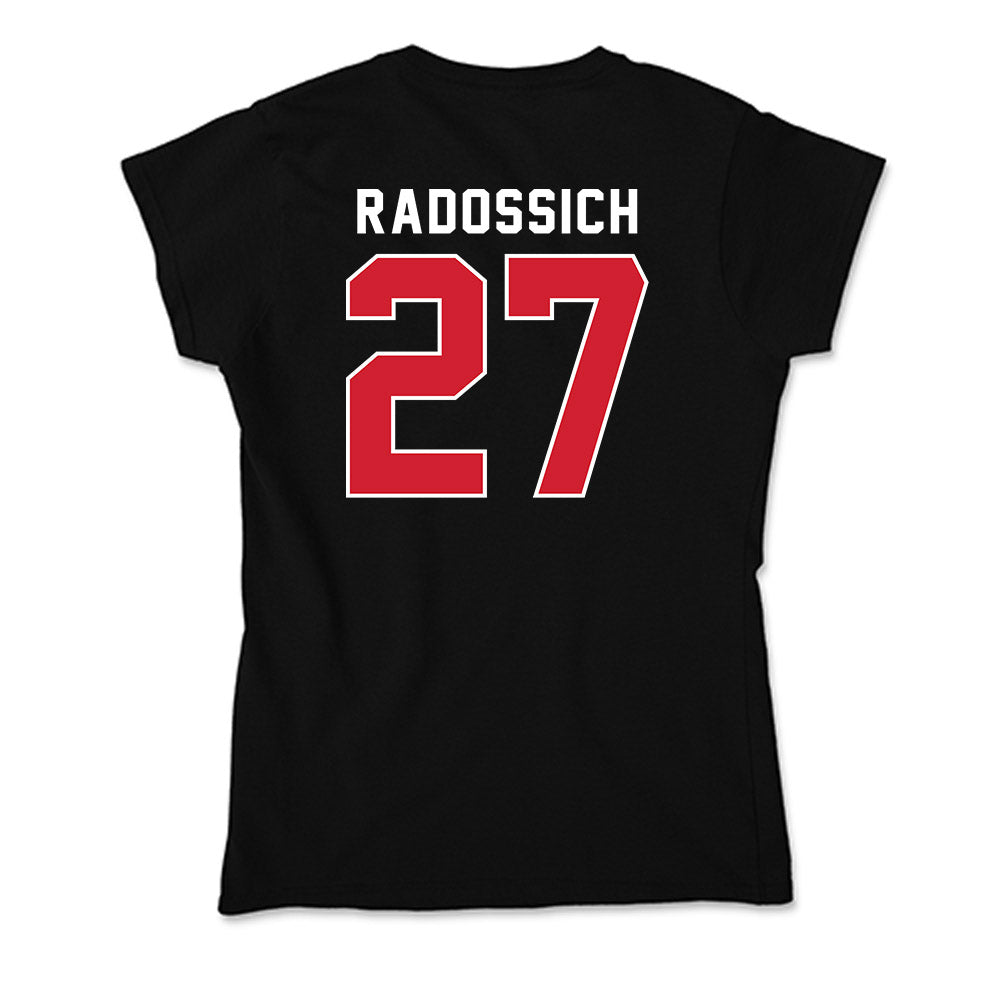 Fairfield - NCAA Men's Lacrosse : Julian Radossich - Soft Style Women’s T-Shirt-1