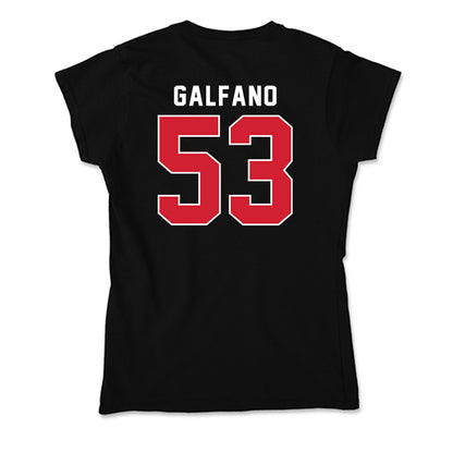 Fairfield - NCAA Men's Lacrosse : Jaden Galfano - Soft Style Women’s T-Shirt-1