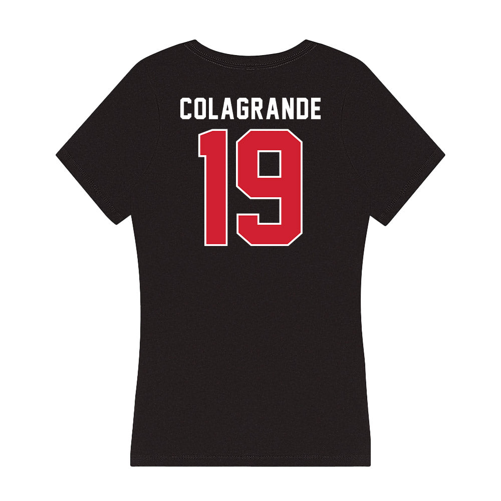 Fairfield - NCAA Baseball : Aidan Colagrande - Women's V-Neck T-Shirt-1