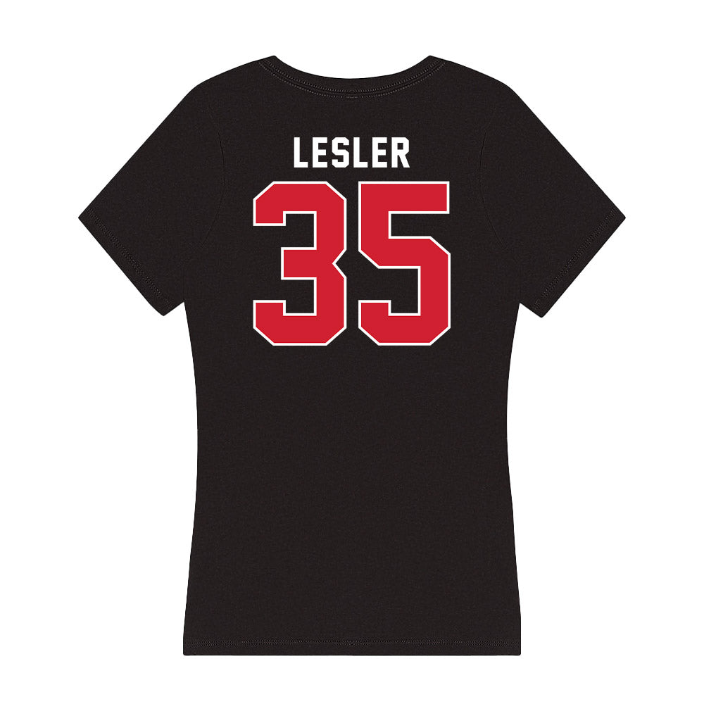 Fairfield - NCAA Baseball : Kyle Lesler - Women's V-Neck T-Shirt-1