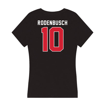 Fairfield - NCAA Women's Volleyball : Svenja Rodenbusch - Women's V-Neck T-Shirt-1