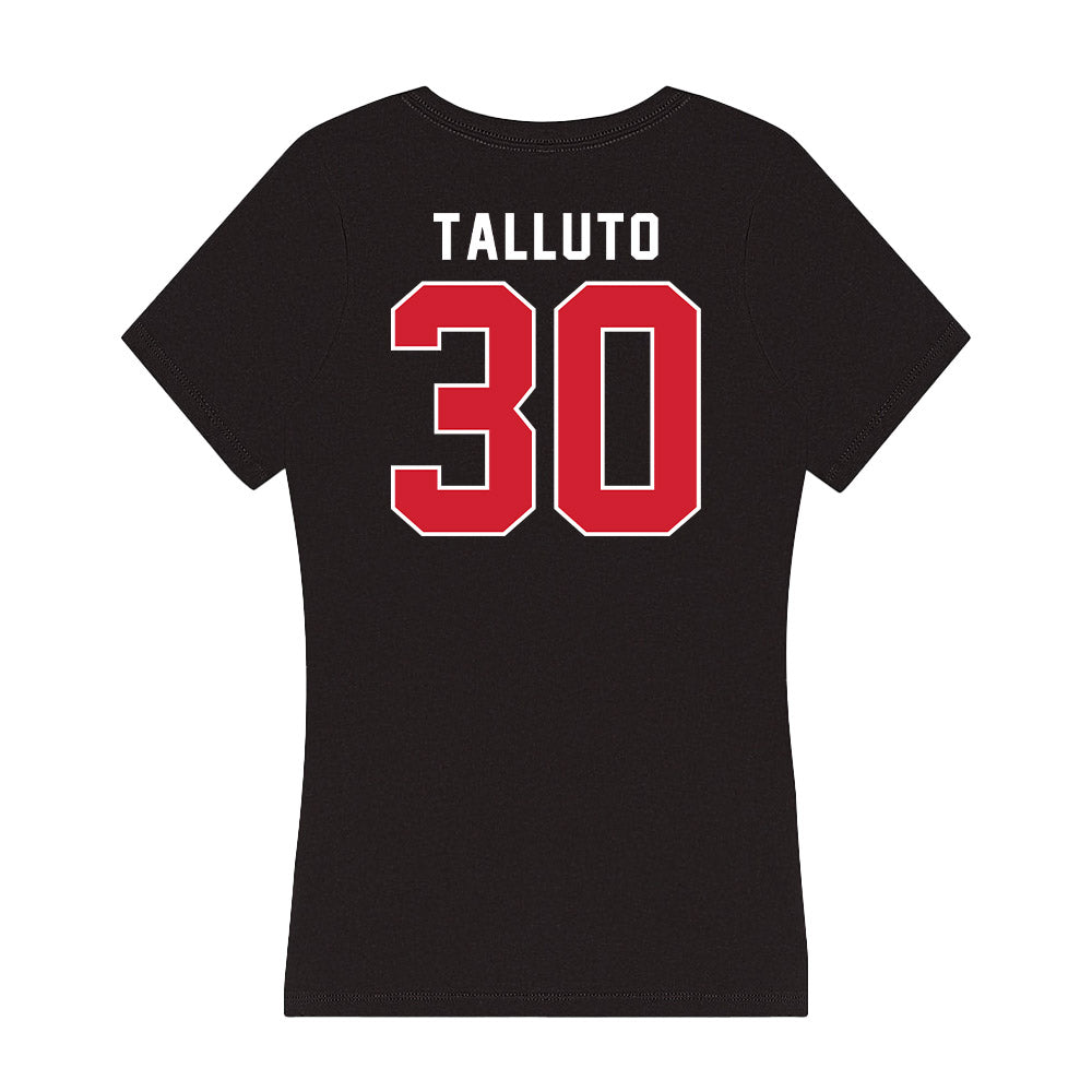 Fairfield - NCAA Women's Lacrosse : Elizabeth Talluto - Women's V-Neck T-Shirt-1