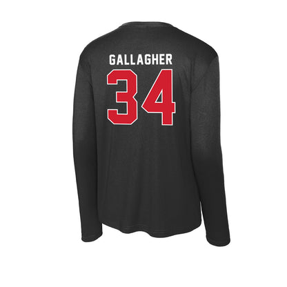 Fairfield - NCAA Men's Ice Hockey : Michael Gallagher - Activewear Long Sleeve T-Shirt-1