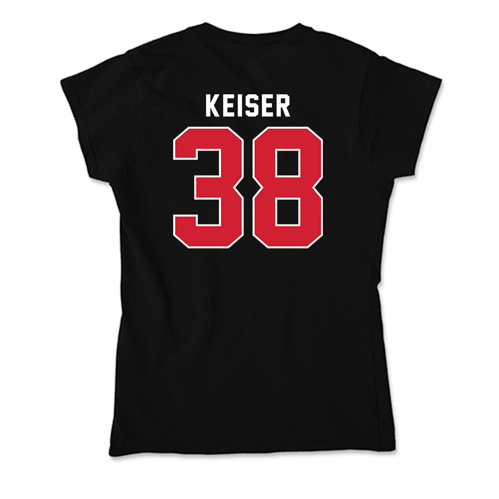 Fairfield - NCAA Men's Lacrosse : Evan Keiser - Soft Style Women’s T-Shirt-1