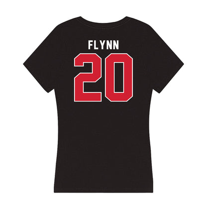 Fairfield - NCAA Men's Lacrosse : John Flynn - Women's V-Neck T-Shirt-1