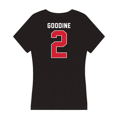 Fairfield - NCAA Men's Basketball : Brycen Goodine - Women's V-Neck T-Shirt-1