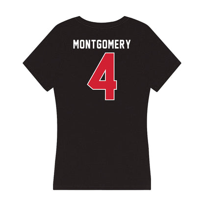 Fairfield - NCAA Women's Volleyball : Blakely Montgomery - Women's V-Neck T-Shirt-1