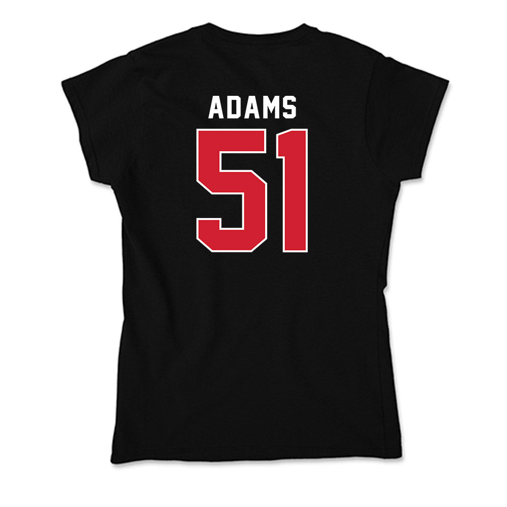 Fairfield - NCAA Men's Lacrosse : Eli Adams - Soft Style Women’s T-Shirt-1