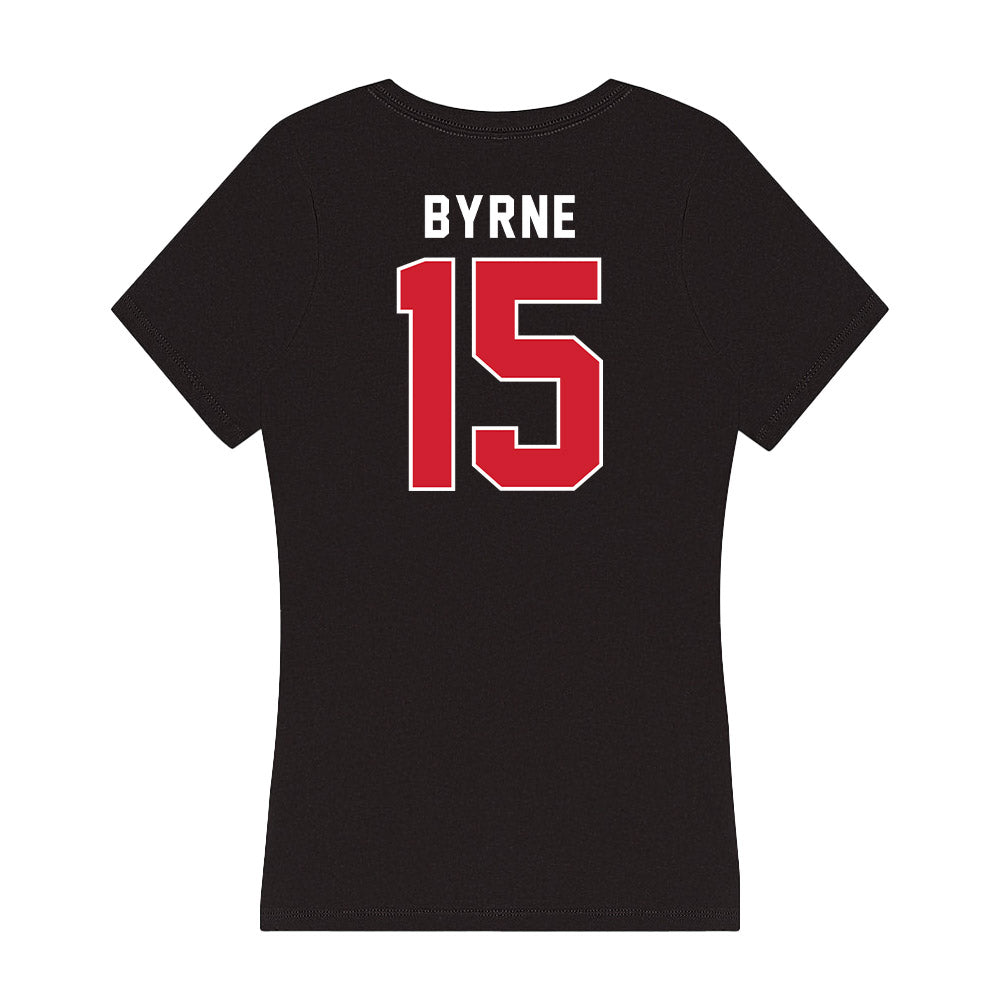 Fairfield - NCAA Baseball : Jack Byrne - Women's V-Neck T-Shirt-1