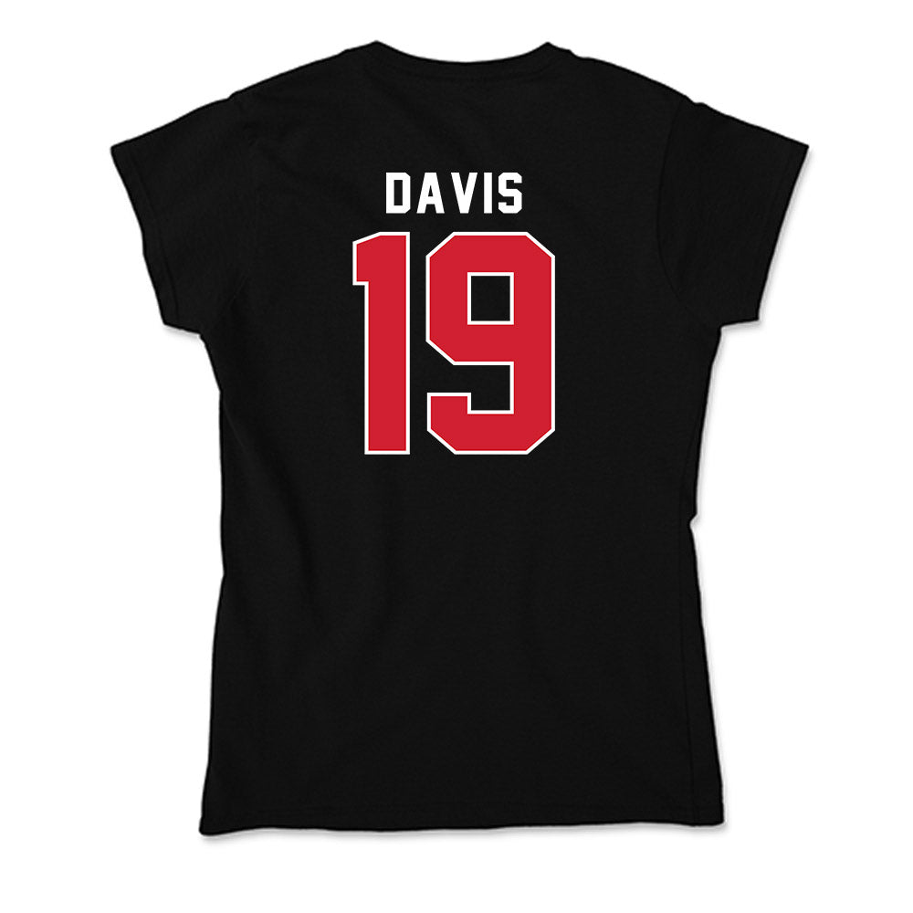 Fairfield - NCAA Men's Lacrosse : Daniel Davis - Soft Style Women’s T-Shirt-1