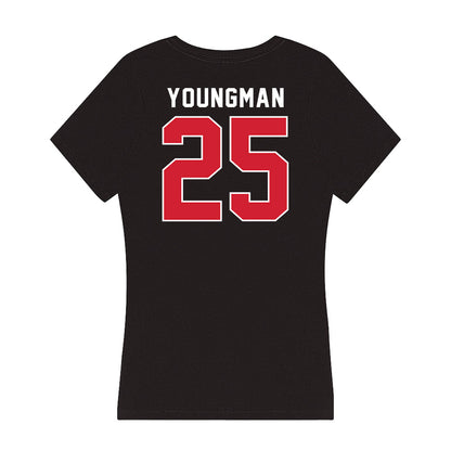 Fairfield - NCAA Baseball : Will Youngman - Women's V-Neck T-Shirt-1