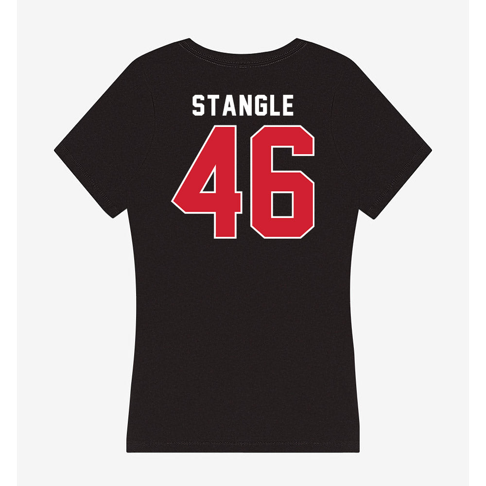 Fairfield - NCAA Men's Lacrosse : Brady Stangle - Women's V-Neck T-Shirt-1