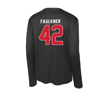 Fairfield - NCAA Men's Lacrosse : Mick Faulkner - Activewear Long Sleeve T-Shirt-1