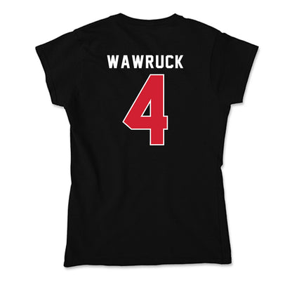 Fairfield - NCAA Baseball : Payten Wawruck - Soft Style Women’s T-Shirt-1