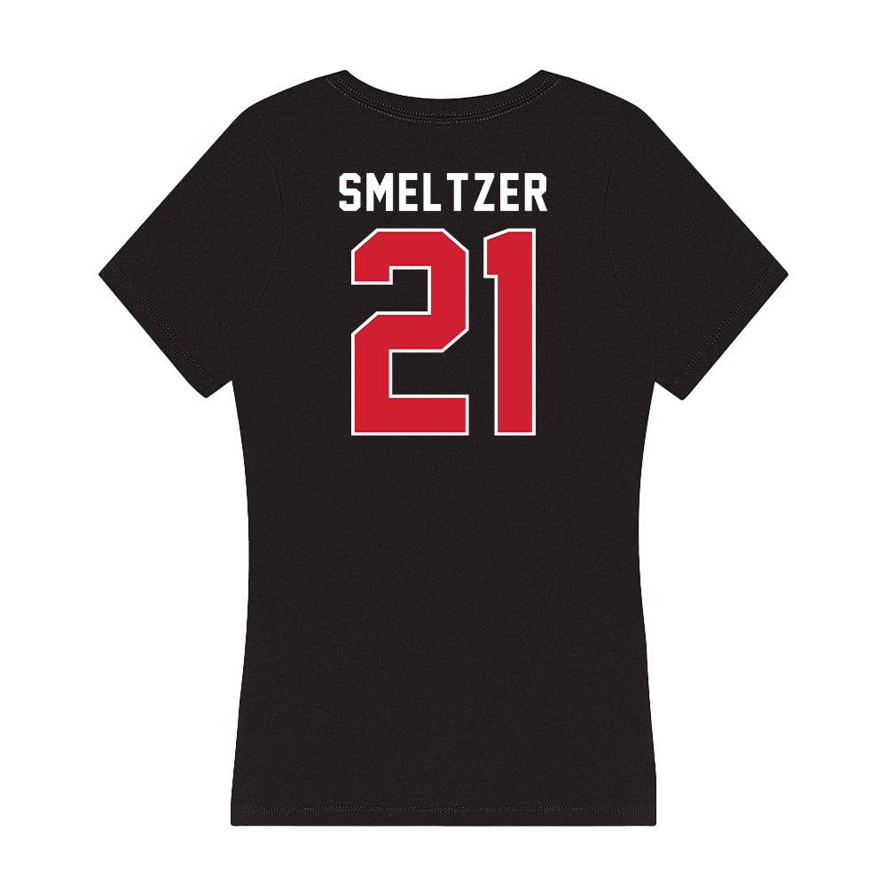 Fairfield - NCAA Baseball : Grant Smeltzer - Women's V-Neck T-Shirt-1