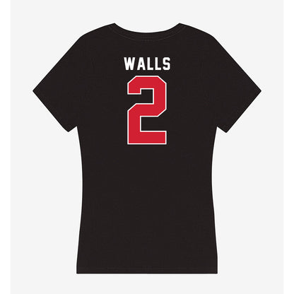 Fairfield - NCAA Softball : Caroline Walls - Women's V-Neck T-Shirt-1
