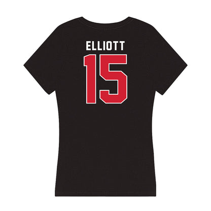 Fairfield - NCAA Men's Lacrosse : Shane Elliott - Women's V-Neck T-Shirt-1