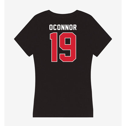 Fairfield - NCAA Women's Soccer : Kelly OConnor - Women's V-Neck T-Shirt-1