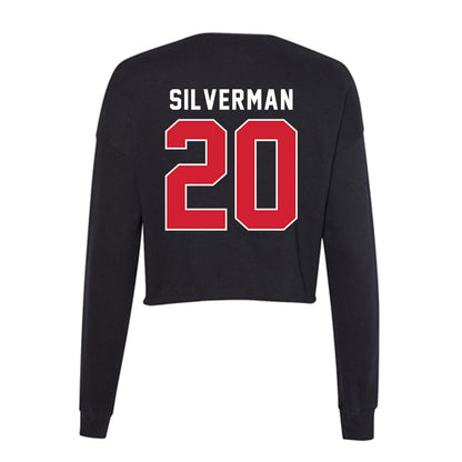 Fairfield - NCAA Women's Soccer : Aubrey Silverman - Women's Cropped Crew Fleece-1