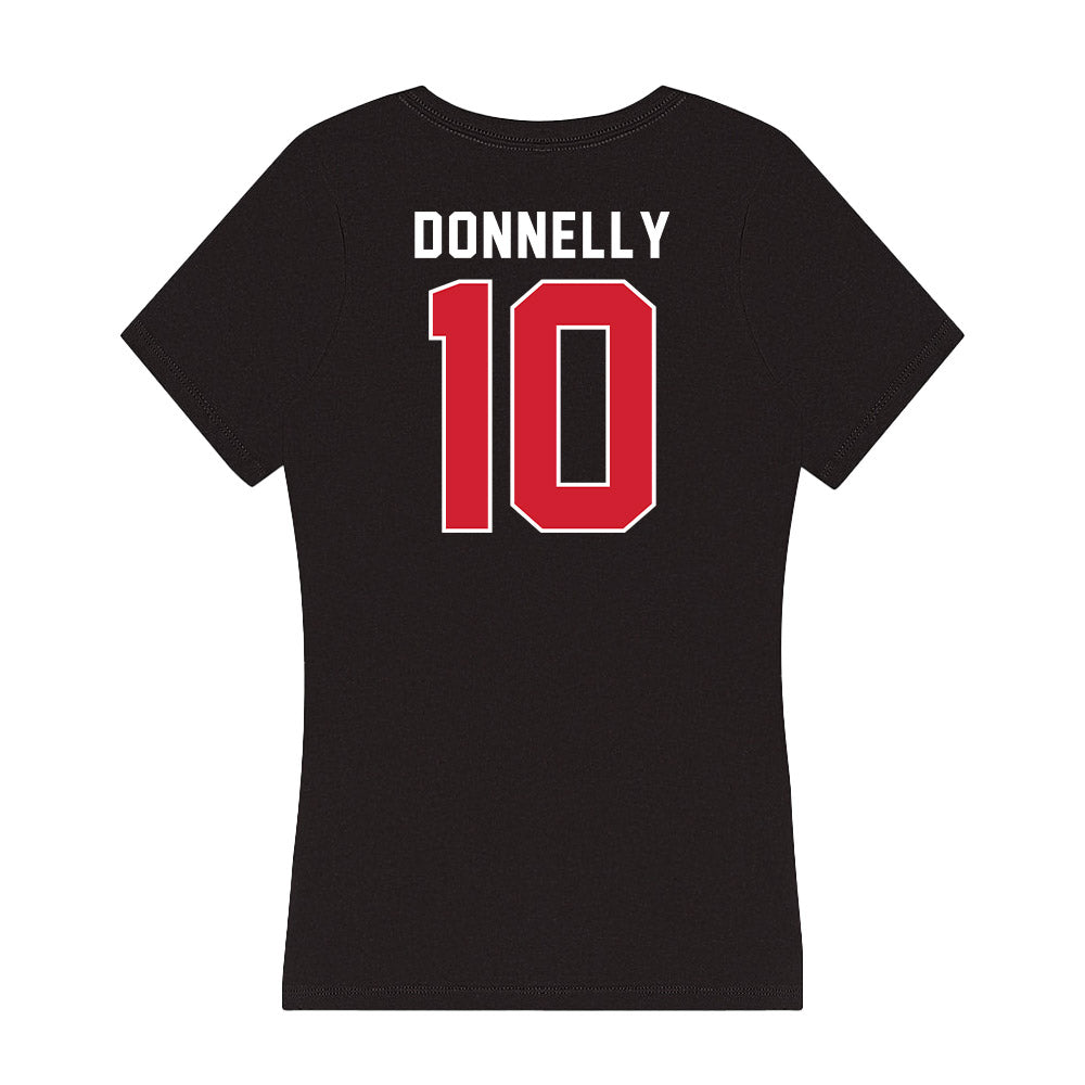 Fairfield - NCAA Women's Lacrosse : Brynn Donnelly - Women's V-Neck T-Shirt-1