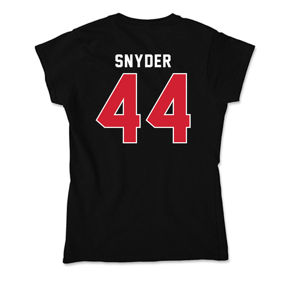 Fairfield - NCAA Men's Lacrosse : Will Snyder - Soft Style Women’s T-Shirt-1