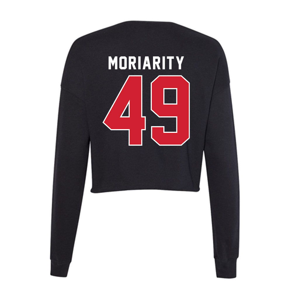 Fairfield - NCAA Men's Lacrosse : Hunter Moriarity - Women's Cropped Crew Fleece-1