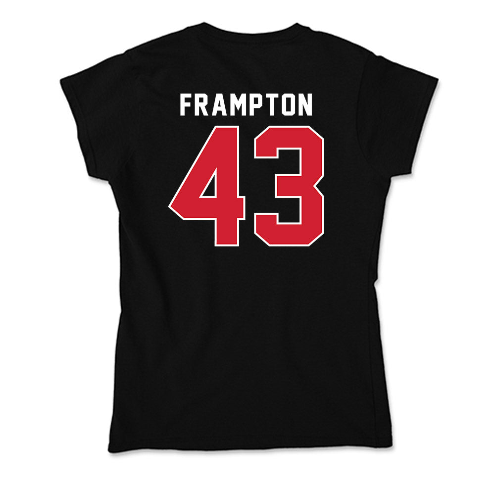 Fairfield - NCAA Men's Lacrosse : Tyler Frampton - Soft Style Women’s T-Shirt-1