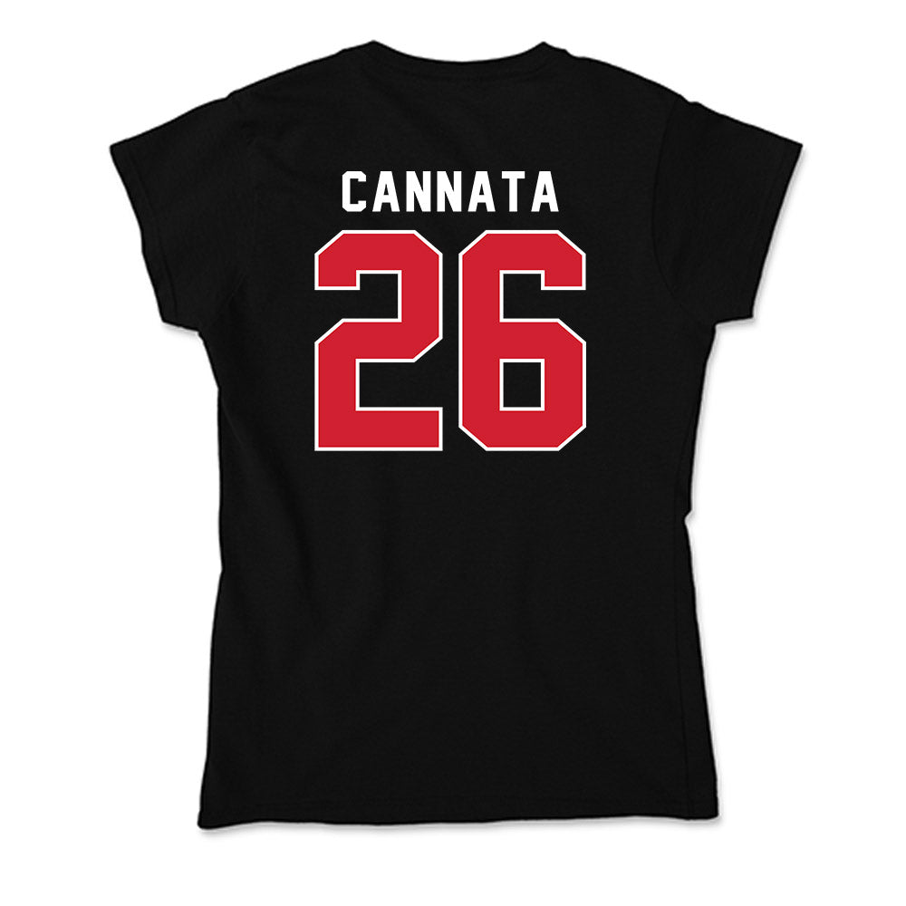 Fairfield - NCAA Men's Lacrosse : Bodie Cannata - Soft Style Women’s T-Shirt-1