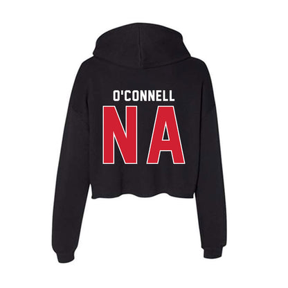 Fairfield - NCAA Women's Rowing : Nora O'Connell - Women's Crop Fleece Hoodie-1