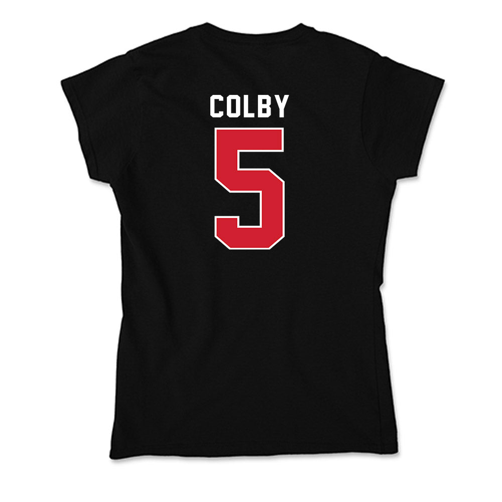 Fairfield - NCAA Baseball : Nolan Colby - Soft Style Women’s T-Shirt-1