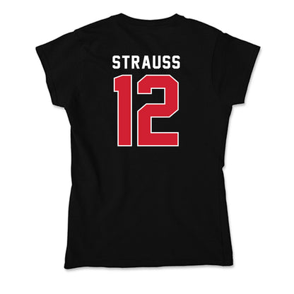 Fairfield - NCAA Women's Lacrosse : Anna Strauss - Soft Style Women’s T-Shirt-1