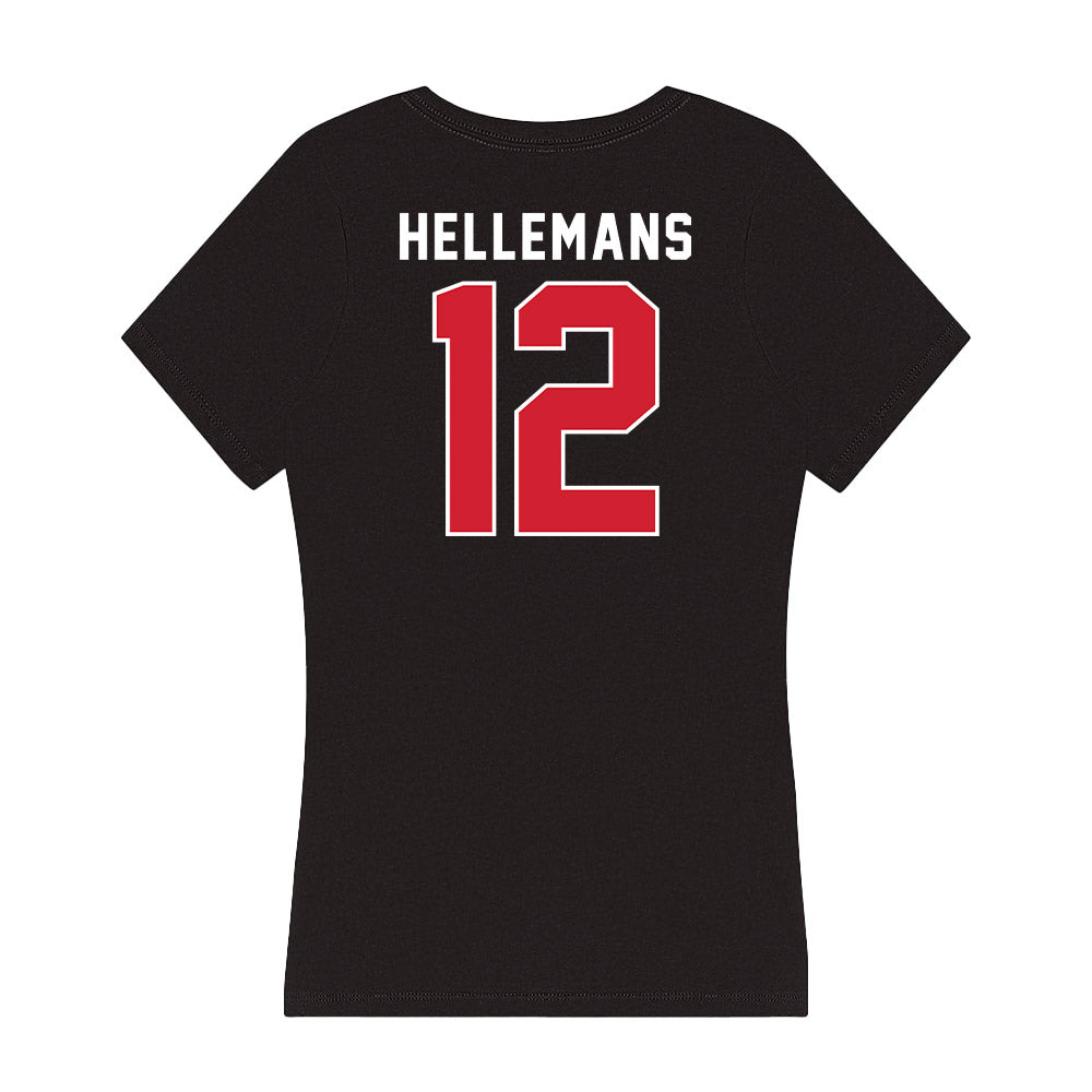 Fairfield - NCAA Women's Field Hockey : Noor Hellemans - Women's V-Neck T-Shirt-1